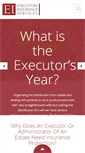 Mobile Screenshot of executorsinsurance.co.uk